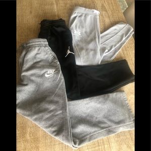 Boys Nike Sweatpants Large & XL